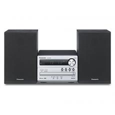 Panasonic Micro HiFi SC-PM250EG-S (20 Watt RMS, CD,UKW, Bluetooth) silber